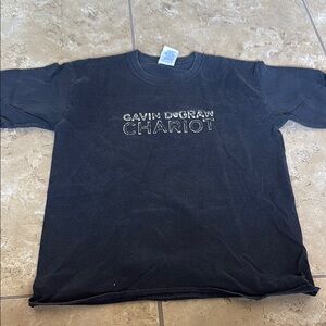 Gavin DeGraw "Chariot" Gildan Black Short Sleeve Tee Shirt Size S